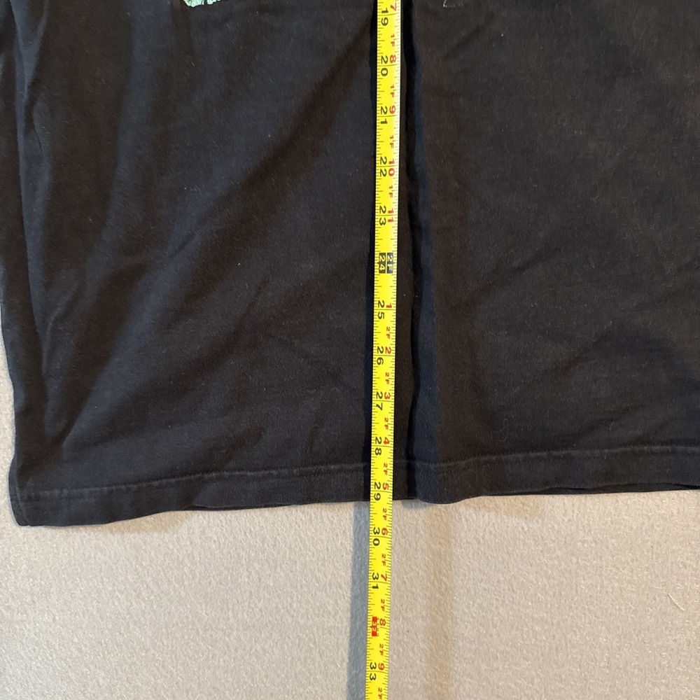 Akoo Mfg Co T-Shirt Graphic Print Black Short Sleeve Men's M - Picture 4 of 6